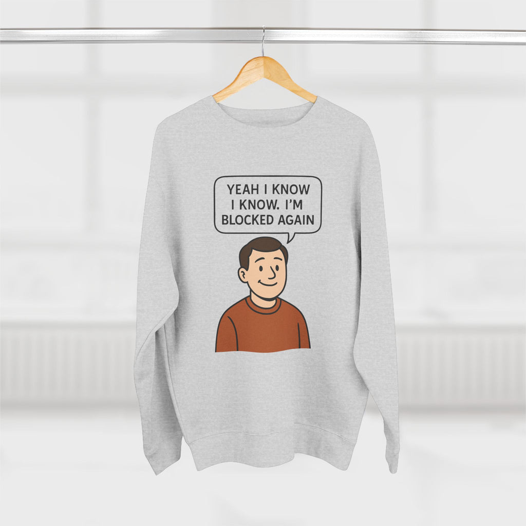 Blocked Again Crewneck Sweatshirt