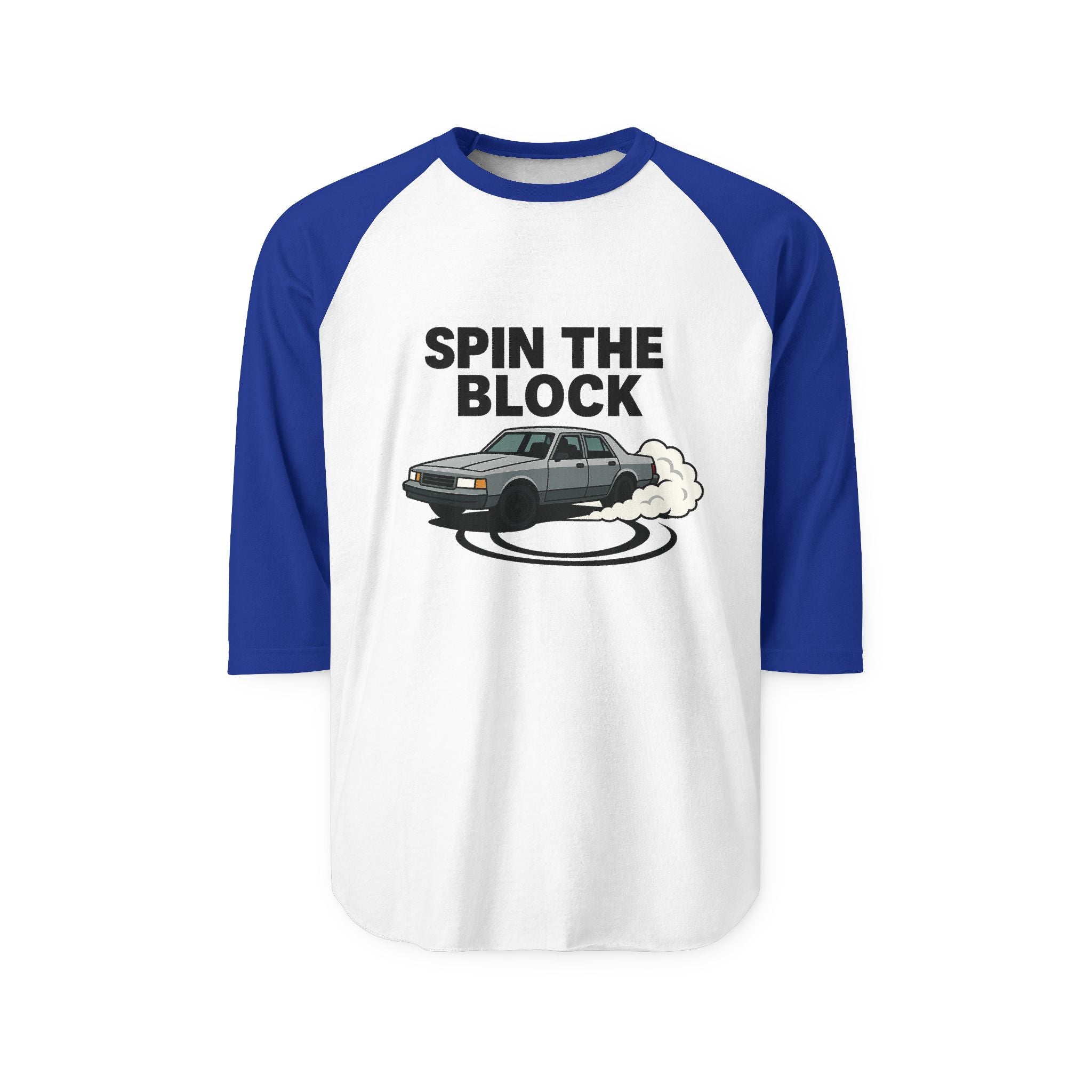 Spin the Block Raglan Shirt