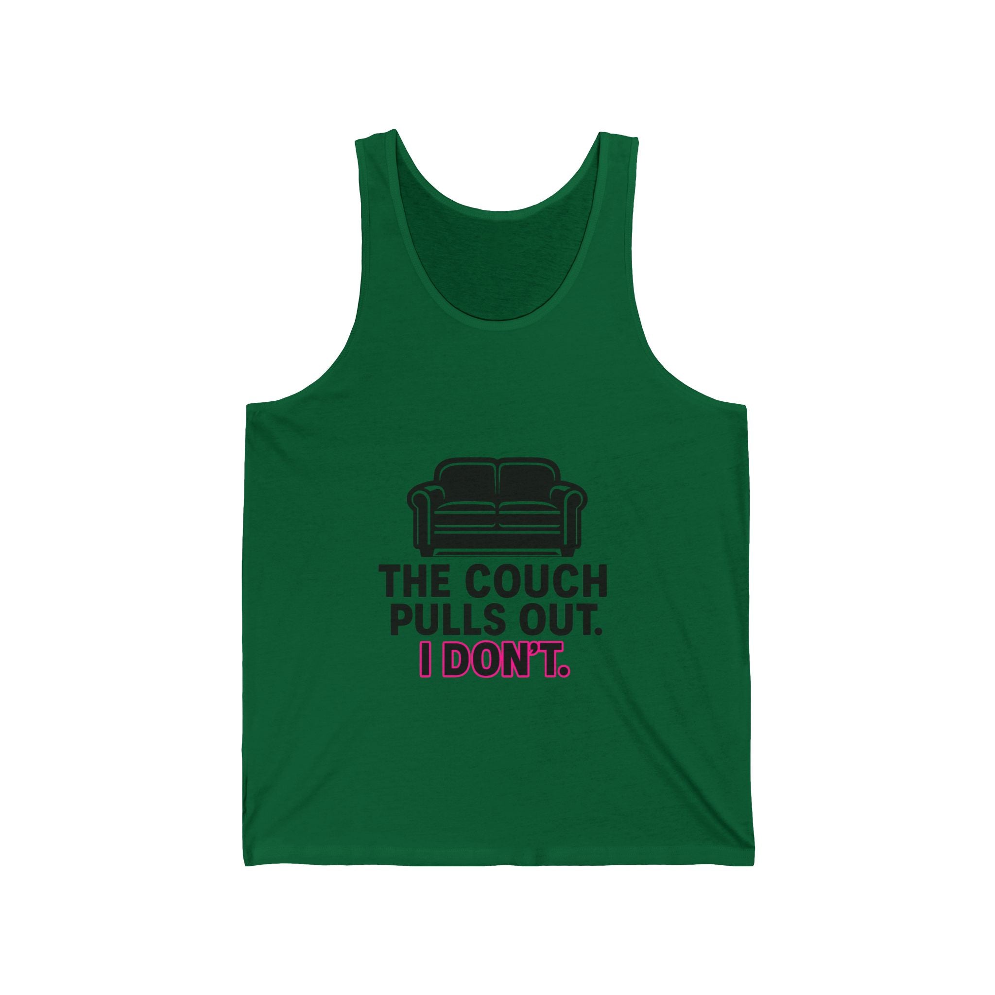 'The Couch Pulls Out. I Don't.' Jersey Tank