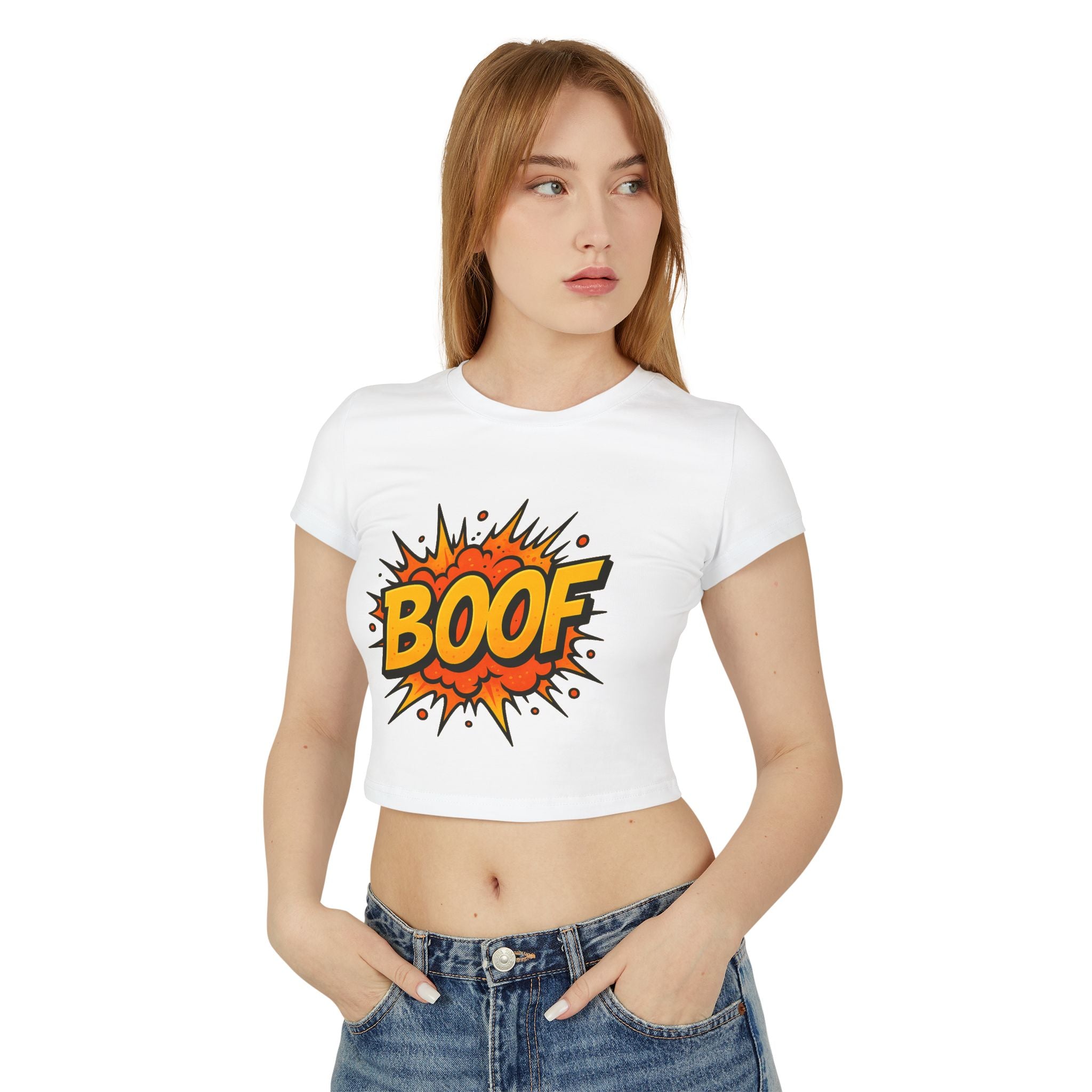 Boof Comic Explosion Baby Tee