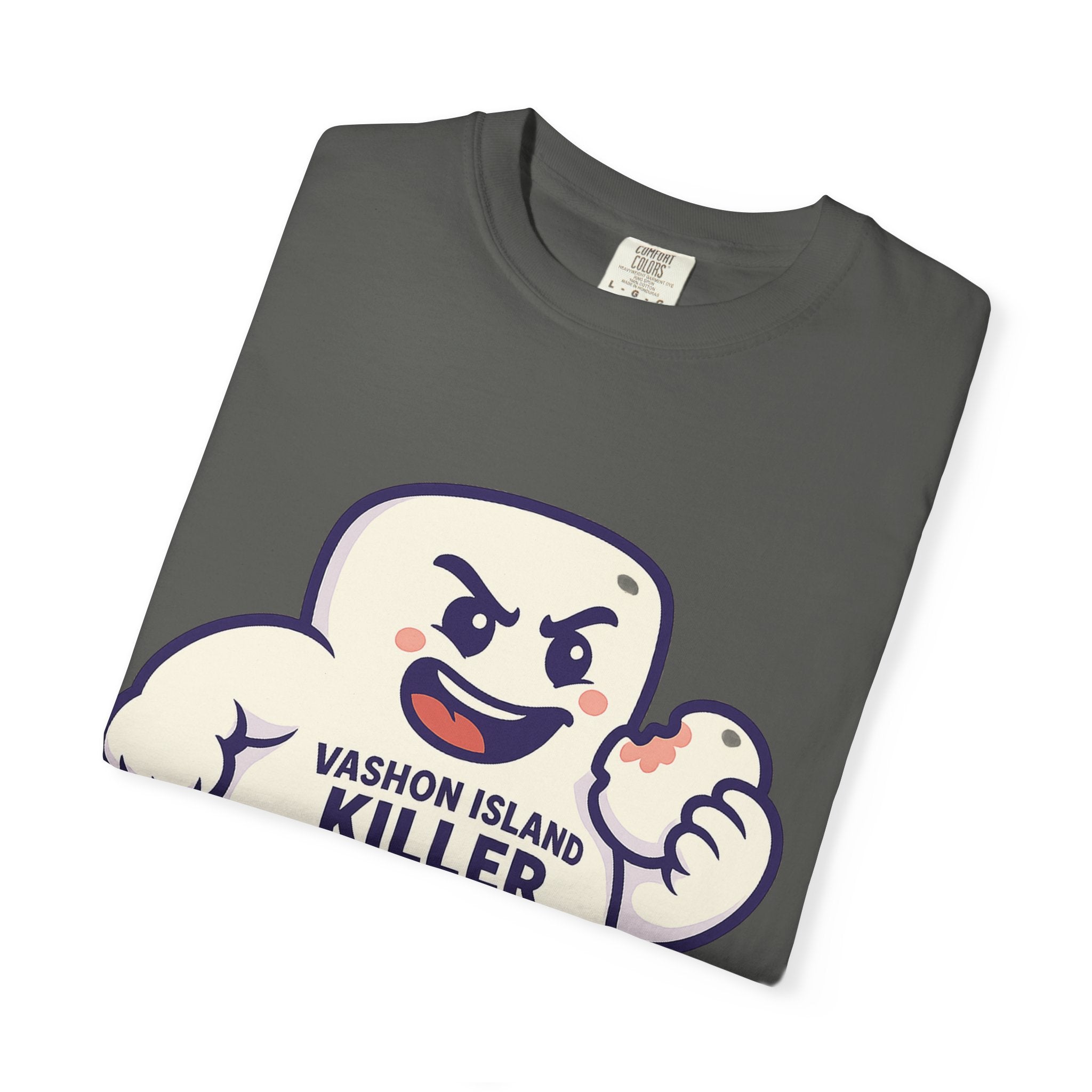 Killer Marshmallows Soccer T-Shirt — Vashon Island Retro Mascot Tee