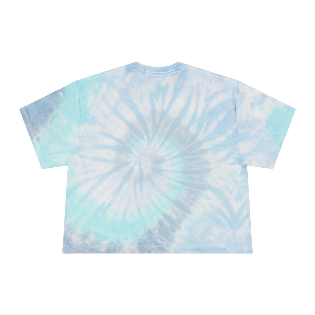 'Hit It and Quit It' Women's Tie-Dye Crop Tee