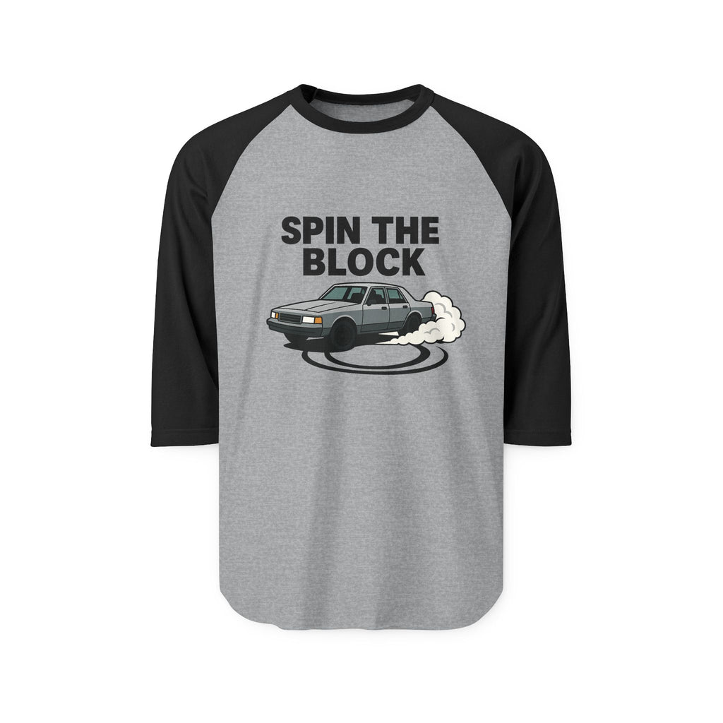 Spin the Block Raglan Shirt