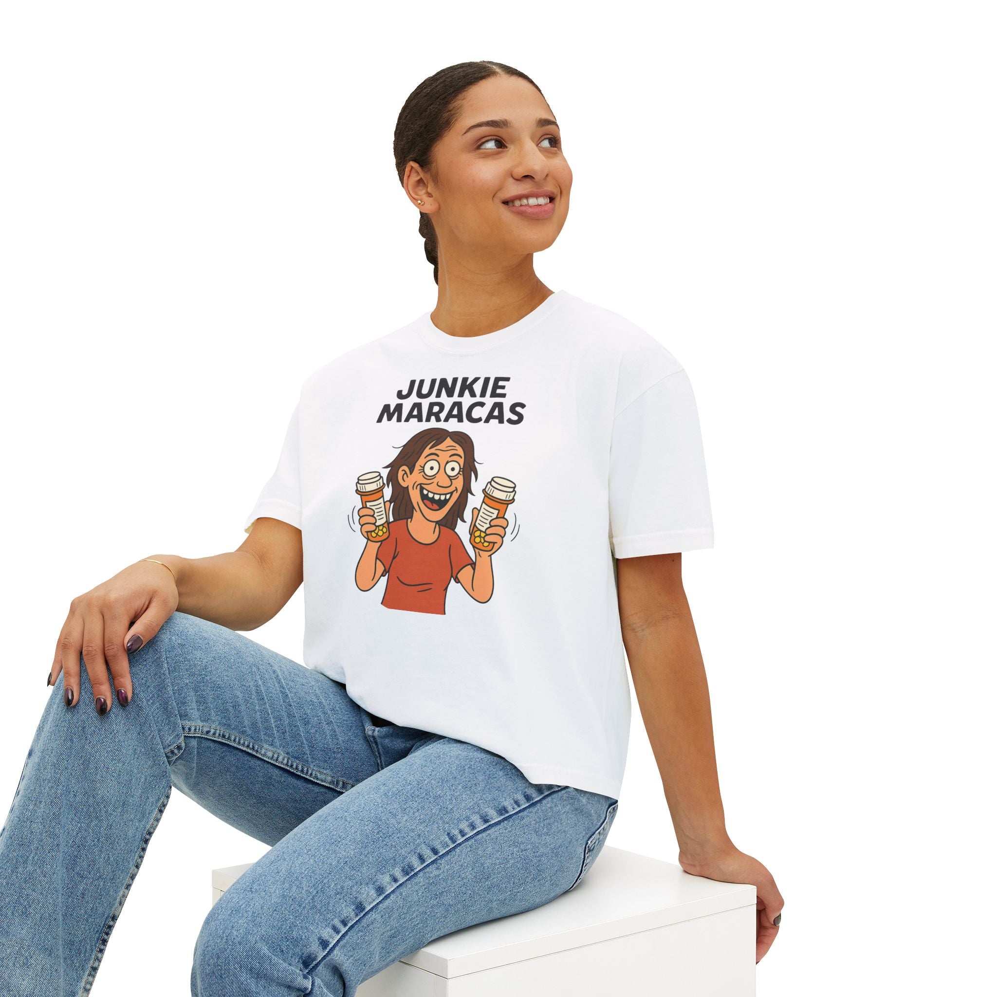 Junkie Maracas Women's Boxy Tee