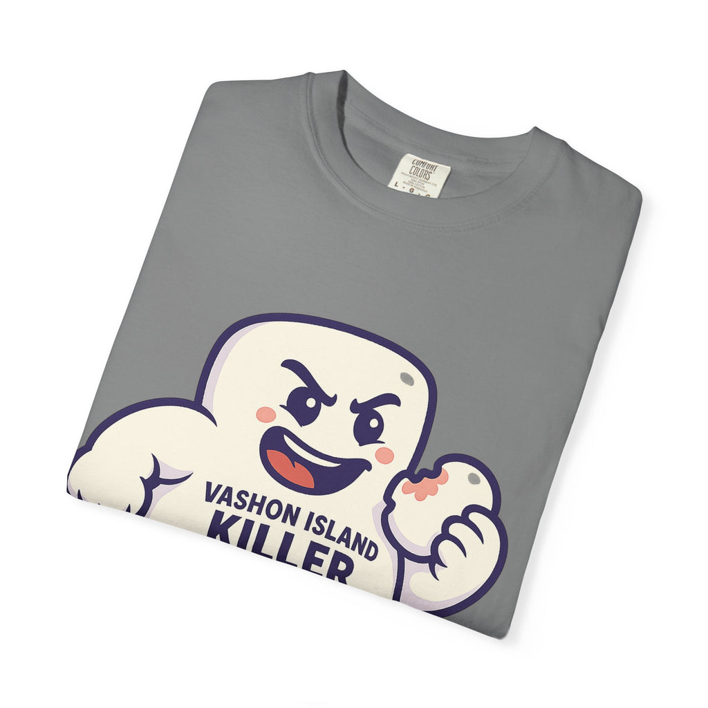 Killer Marshmallows Soccer T-Shirt — Vashon Island Retro Mascot Tee