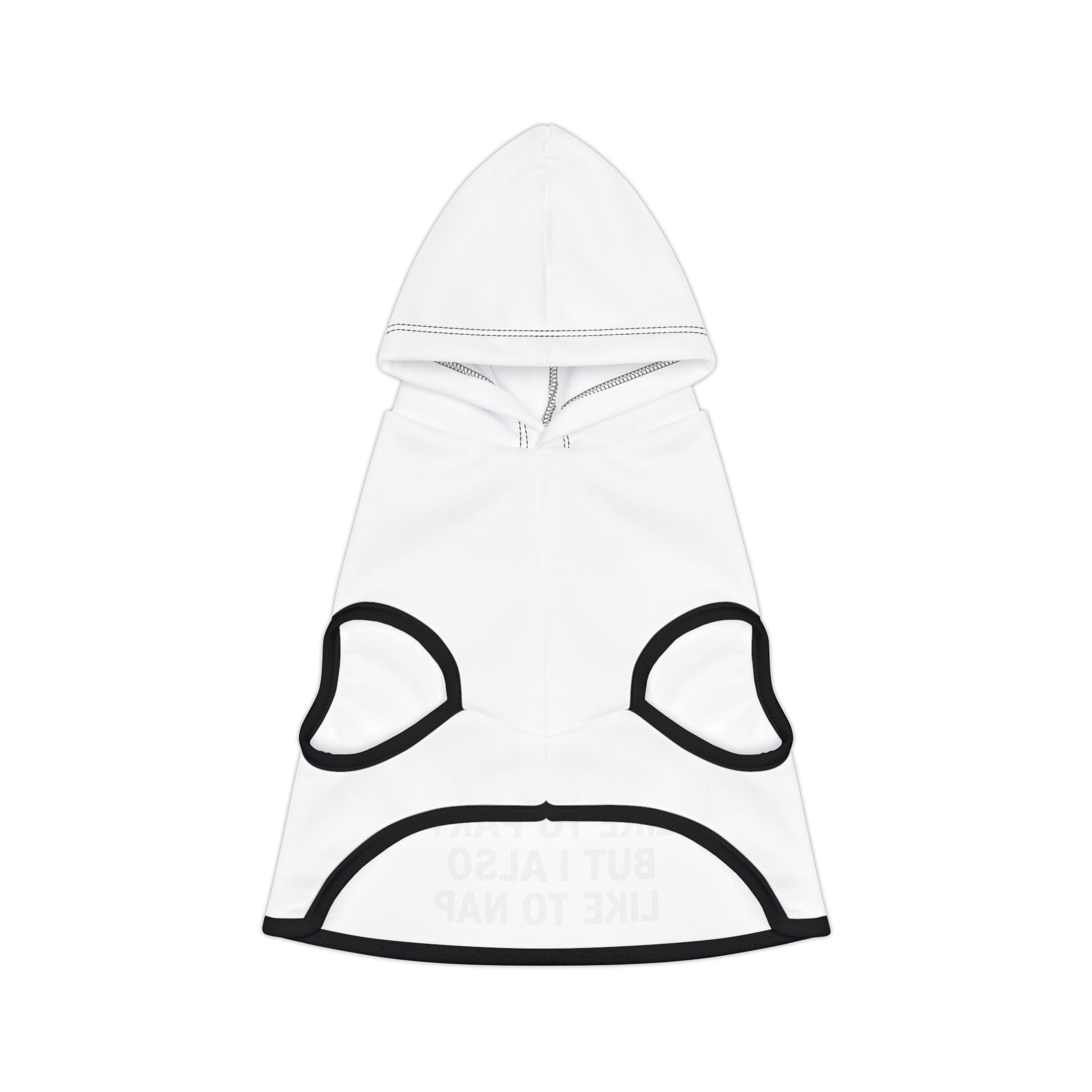 Pet Hoodie — "I Like to Party But I Also Like to Nap" Teddy Unicorn Dog Hoodie