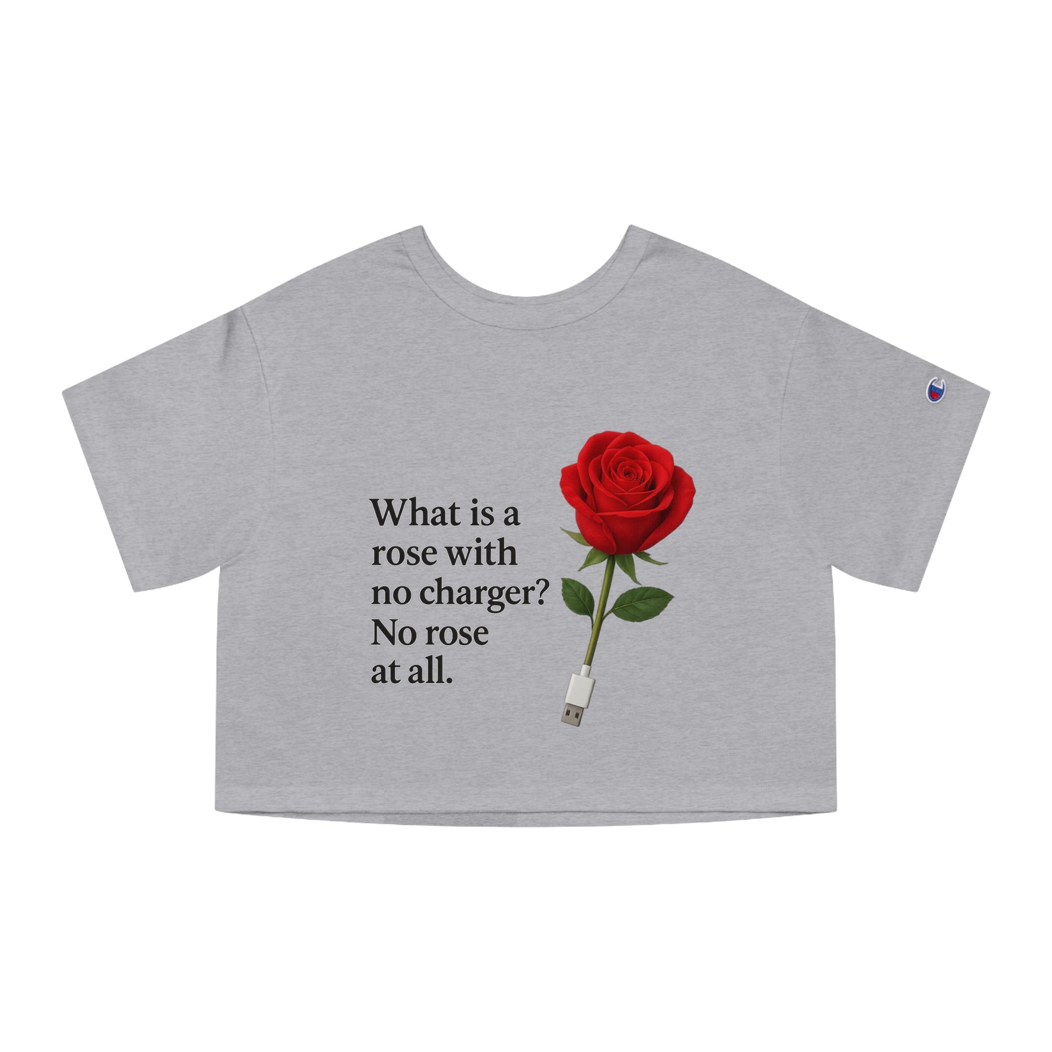 No Rose At All Cropped Tee